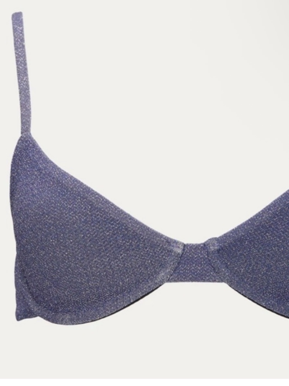 Beach Riot Purple Shimmer Underwire Bikini Set - Picture 12 of 12